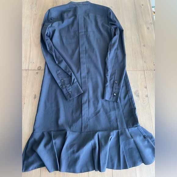 Tory Burch navy blue ruffle dress NWT - Picture 6 of 9